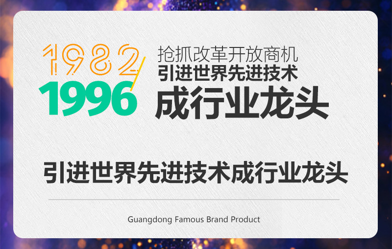 抢抓改革开放商机引进世界先进技术成行业龙头